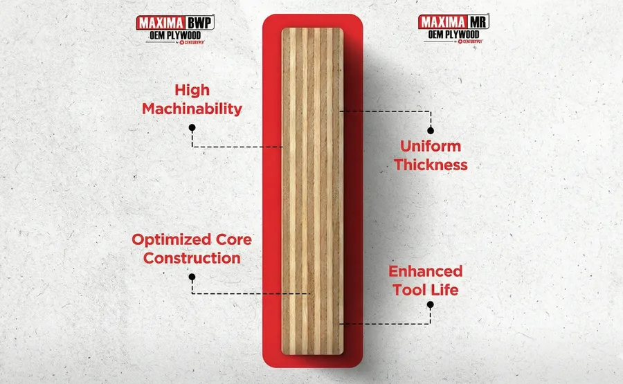 CenturyPly Maxima BWP Plywood features